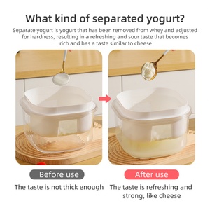 Vegetable Squeezer Square Soymilk Whey Sieve Filter Water Drainer <b>Yogurt</b> Slagging Artifact <b>Yogurt</b> Strainer <b>Makers</b> Slagging - Product Image 2