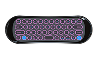 Remote Control TV Android Reeshine Terbaru, Desain Ergonomis Pintar, Baterai Isi Ulang Terintegrasi, Kontrol Suara