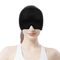 Coloré nouveau LOGO personnalisé Gel glace froide thérapie chaude maux de tête et soulagement de la migraine chapeau packs de glace casquette de mal de tête