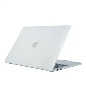 Funda rígida de plástico mate delgada para ordenador portátil para Macbook Pro Macbook Air, funda dura de 13,3 pulgadas, funda mate con logotipo de Apple
