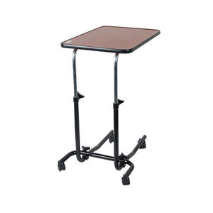 <span class=keywords><strong>Tavolo</strong></span> da Pranzo Regolabile in Altezza Eminent Steel con Ruote, Tavolino Ospedaliero da Comodino, Design Moderno e Semplice - Product Image 3