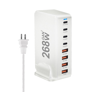 Phổ Adapter 240W 8-Cổng Gan Sạc Du Lịch Nhanh Chóng Trạ<span class=keywords><strong>m</strong></span> Sạc Cho <span class=keywords><strong>M</strong></span> Cuốn Sách Pro/Không Khí Ipad <span class=keywords><strong>iPhone</strong></span> 15 14 13 Pro Max - Product Image 2