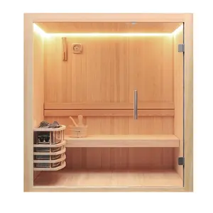 Hydrorelax pruche spa sauna électrique traditionnel salle de sauna pour la perte de poids