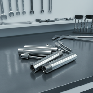 Composants métalliques personnalisés de haute précision Tournage <span class=keywords><strong>CNC</strong></span> Usinage Fraisage Pièces de précision Services de fabrication de tournage <span class=keywords><strong>CNC</strong></span> OEM - Product Image 1