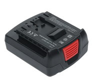 Baterai Li-ion 18V Kompatibel dengan Sistem Perkakas Listrik Profesional Paket Pengganti Kapasitas Tinggi