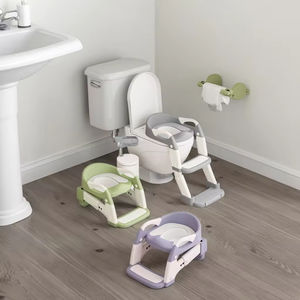 Asiento de <span class=keywords><strong>Inodoro</strong></span> Plegable 3 en 1 para Niños, Escalera para <span class=keywords><strong>Inodoro</strong></span>, <span class=keywords><strong>Reductor</strong></span> de <span class=keywords><strong>Inodoro</strong></span> Combinado para Niños de 0 a 8 Años - Product Image 1