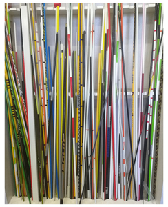 Tùy chỉnh Golf liên kết Gậy sợi thủy tinh que đầy đủ Swing đào tạo Viện trợ Kit cho mục tiêu và đặt - Product Image 1