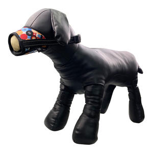 Caliente nueva llegada máscara para mascotas <span class=keywords><strong>bozal</strong></span> de perro de tela transpirable con patrón de impresión eficaz para evitar ladridos y morder - Product Image 6