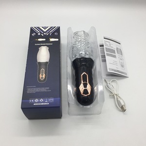 Vendita Diretta dalla Fabbrica, Masturbatore Elettrico Maschile in TPE, Ricaricabile USB, Massaggiatore Vibrante Rotante Wireless - Product Image 6