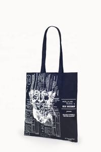 Printed Fashion Cotton Fabric Eco-Friendly <b>Recyclable</b> Medium Size Customized Logo ISO9001 Certified <b>Tote</b> <b>Bag</b> - Product Image 2