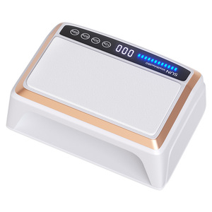 Lampe à ongles portable avec repose-mains, lampe de photopolymérisation UV LED double main haute puissance pour le séchage du gel, idéale pour salon - Product Image 5