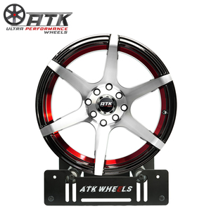 Jantes de voiture neuves en alliage d'aluminium moulé de haute qualité, 15 pouces, design maillé, PCD 100/114.3mm, modèle ET0 AK16, garantie 36 mois - Product Image 5