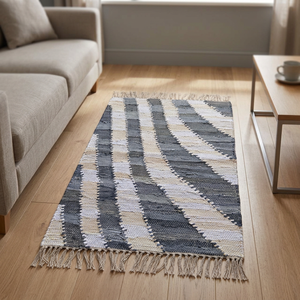 Tapis et carpettes en coton tissés à la main de la meilleure qualité pour salon, chambre, décoration de prière avec options de taille personnalisées - Product Image 3