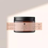 Autocollant d'étiquette adhésive imperméable en plastique d'impression populaire pour la bouteille cosmétique de boisson de nourriture-OEM disponible!