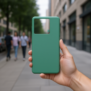 Coque arrière pour Xiaomi Redmi Note 13 Pro 5G verte avec protection de l'objectif de l'appareil photo - Product Image 3