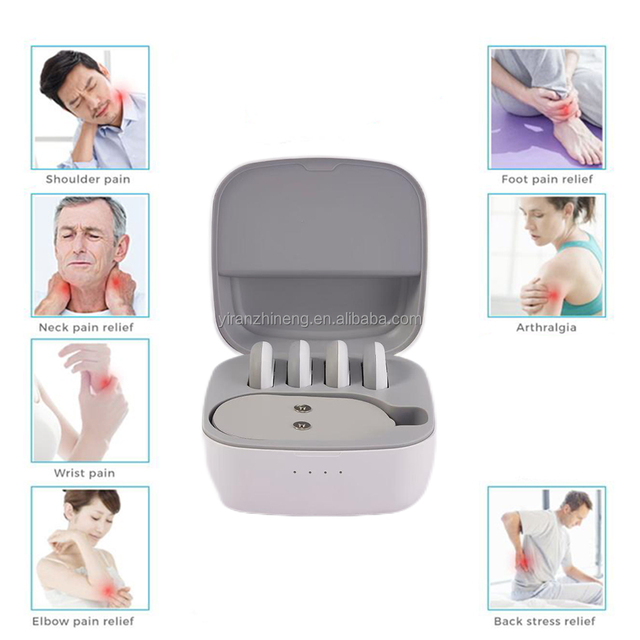 Adjustable Pain TENS Pads Ems Relief Muscle Relaxation Stimulator Therapy Device Body Massager TENS Machine Massager