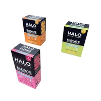 Boîtes pliantes personnalisées en carton plat en matériau écologique pour l'emballage extérieur de vitamines et de compléments naturels de marque