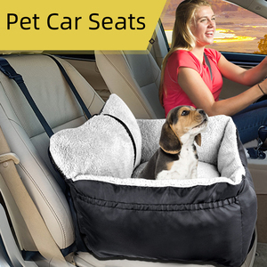 Cama de Lujo Personalizada para Perros y Gatos, para Asiento Trasero de Coche, Tipo Cueva, de Poliéster Sólido, Rectangular, Súper Cálida, Desmontable, Lavable, Semicerrada - Product Image 5
