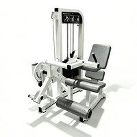 Machine de musculation commerciale 2-en-1 pour flexions et extensions des jambes, double fonction, en acier, pour centre de fitness et musculation