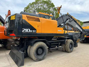 เครื่องขุดล้อฮุนได210W ระบบขุดล้อ21Ton 210w-9จากเกาหลีของแท้เวลาทำงานต่ำฮุนได95% ใหม่ - Product Image 3