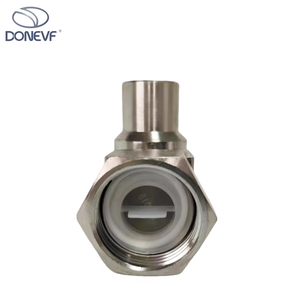 Nouveau connecteur de vanne Rotalock à angle droit en métal de haute qualité pour la connexion de canalisation de réfrigérant - Product Image 1