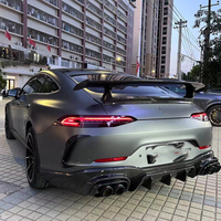 Kit de Carrocería de Fibra de Carbono Estilo X290 B, Alerón Delantero, Faldones Laterales, Difusor Trasero, Mejora Aerodinámica Completa para Mercedes Benz AMG GT63