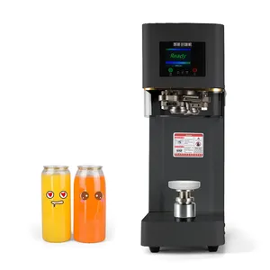 New Design Fully Automatic Can Seamer 5S Small Plastic Can Sealing Machines With Aluminum Cans Free Shipping