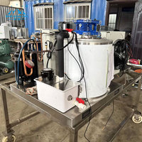 Machine à glace en flocons à économie d'énergie pour les usines de produits de la mer et la réfrigération industrielle