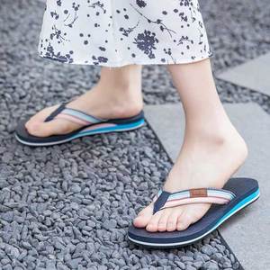 Pantofola ortotica con stampa con Logo personalizzato da <span class=keywords><strong>donna</strong></span> in pelle infradito con comoda soletta in PVC Unisex da spiaggia estiva Casual - Product Image 6