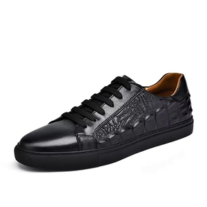 Chaussures de sport rétro décontractées pour hommes, baskets tendance avec fermeture éclair, confortables, en cuir et maille, pour skateboard, printemps-hiver - Product Image 2