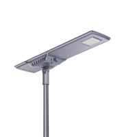Lampadaire Solaire Intégré Tout-en-un avec Capteur PIR et Radar, Étanchéité IP65, Multi-usages pour Routes, Fermes, Parcs, Villages et Parking