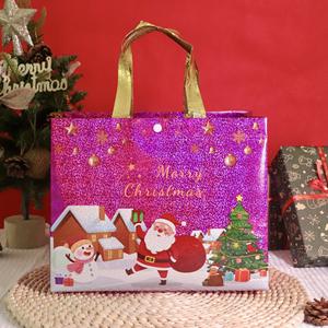 Bolsa de Regalo Ecológica de Tela No Tejida, Reciclable y Reutilizable, con Logotipo, para Compras y Manualidades Navideñas, Precio al por Mayor - Product Image 2