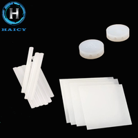 Barre en plastique de 200 mm de long, résistante aux produits chimiques, en fluoroplastique extrudé, barre PFA / bâton PFA / tige PFA