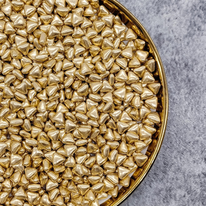 Perles comestibles dorées brillantes, vermicelles de sucre, bonbons mélangés, décorations comestibles pour gâteaux, décorations pour cupcakes, décorations pour biscuits - Product Image 5