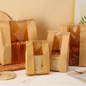 <span class=keywords><strong>Bolsa</strong></span> de <span class=keywords><strong>pan</strong></span> <span class=keywords><strong>Kraft</strong></span> marrón a prueba de grasa personalizada al por mayor con ventana, gran oferta, <span class=keywords><strong>bolsa</strong></span> de <span class=keywords><strong>pan</strong></span> con lazo de estaño, bolsas de comida <span class=keywords><strong>Kraft</strong></span> - Product Image 4