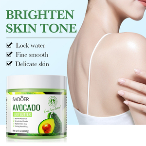 OEM para Marca Privada, Crema Corporal Vegana a Base de Hierbas Naturales de Rosa, Aguacate y <span class=keywords><strong>Mango</strong></span>, Aclarante, Blanqueadora, con Vitamina C - Product Image 2