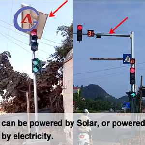 Semmaphore-faro led <span class=keywords><strong>de</strong></span> 12 pulgadas para coche, luces <span class=keywords><strong>de</strong></span> tráfico, color rojo y verde, 300mm - Product Image 2