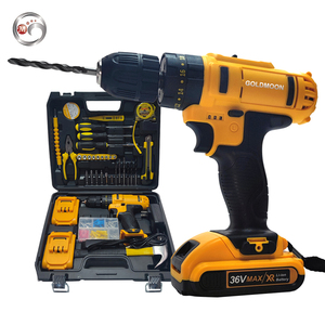 GOLDMOON 21V 24V Cordless Power <strong>Drill</strong> <strong>10MM</strong> <strong>Electric</strong> Screwdriver <strong>Electric</strong> <strong>Hand</strong> <strong>Drill</strong> Wood <strong>Drill</strong>