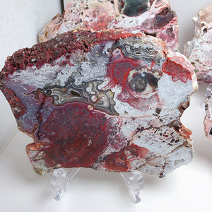 Venta al por Mayor de Losas de Ágata Natural de México, Piedras Curativas, Losas de Cristal, Drusa para Decoración - Product Image 5