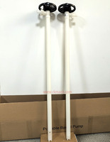 Pompa Drum IBC Portabel Bertenaga Listrik 130L/Menit, Pipa PVDF Food Grade 800CPS, Panjang Pipa 1.2m