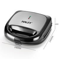 Machine à sandwich multifonction 8-en-1 et gaufrier HALEY pour la vente au détail aux détaillants de matériel ménager moderne (OEM/ODM)