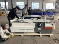 Sierra de Panel Deslizante CNC de Alta Resistencia para Corte de Madera, Máquina de Alta Precisión con Estándar CE para Trabajos de Carpintería