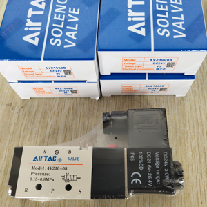 Van điện từ khí nén gốc AirTAC 4v210-08 4v310-10 4v110-06 4v410-15 bộ phận khí nén chất lượng cao - Product Image 1