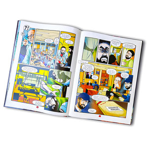 Personnalisation de livres pour enfants : impression de livres éducatifs, de bandes dessinées, de romans graphiques, avec couverture souple, papier écologique parfait - Product Image 6