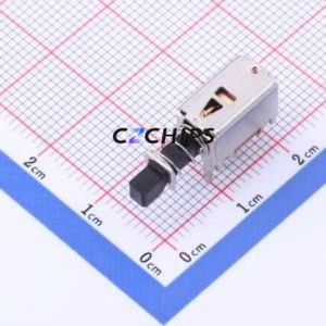 PS-22E35 Pushbutton <b>Switch</b> Through hole Component (THT) <b>Switch</b> 2P2T 100000 8.3mm 22.2mm - Product Image 1