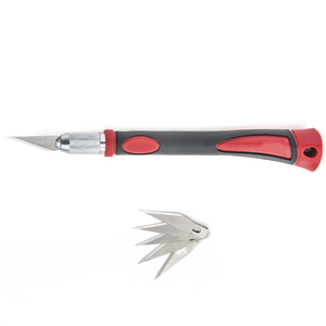 Cuchillas de barra personalizadas con logotipo OEM, 7 piezas, cuchillas de seguridad intercambiables, grabado, tallado, cuchillo de precisión para manualidades - Product Image 4
