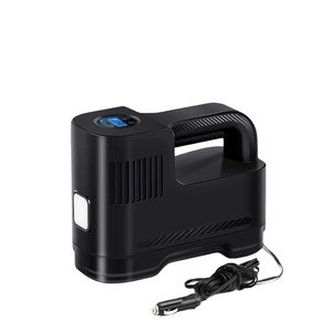 Yüksek kalite 12V 150 Psi taşınabilir elektrikli araba pompası Metal hava kompresörü lastik şişirme aracı göstergesi ile otomobil bisikletleri için kamp - Product Image 1