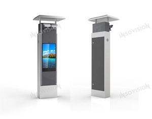 High Brightness 3000 Nit Outdoor Advertising Player <b>Wall</b> Mount Lcd Screen Smart TV Digital Signage <b>Display</b> for Smart City - Product Image 3