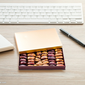 Caja vacía de cartón de lujo hecha a mano, embalaje de regalo para dulces con insertos divisores, venta al por mayor - Product Image 5