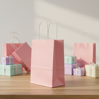 Sacs shopping en papier de luxe avec poignées, vente en gros, sacs en papier personnalisés pour robes et boutiques de cadeaux haut de gamme
